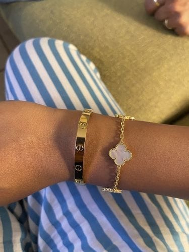 Customer photo review of LOVE BRACELET 6.1MM