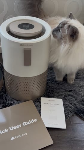Customer photo review of Pet Air Purifier
