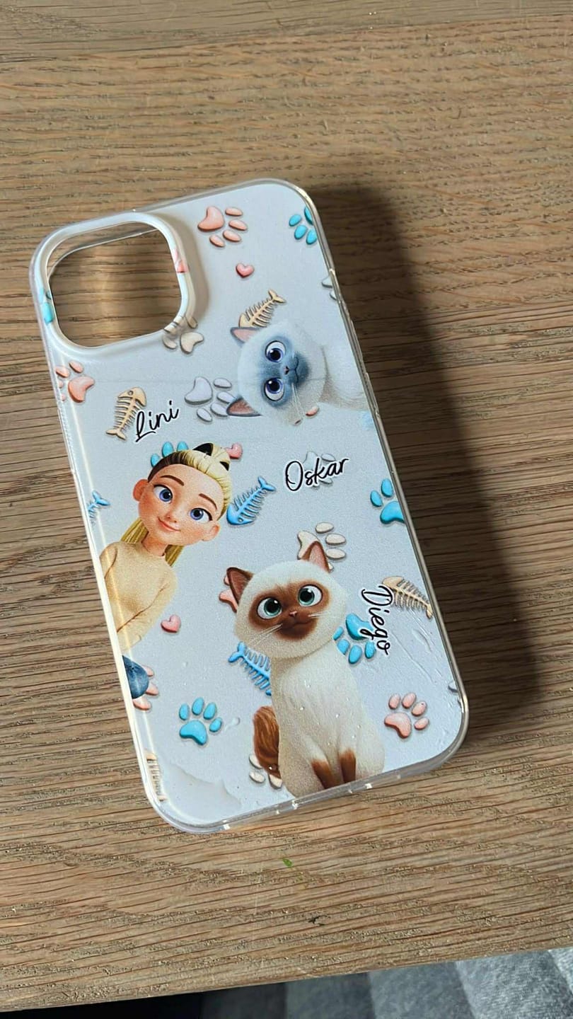 Customer photo review of Cartoon - Individuelle Handyhülle