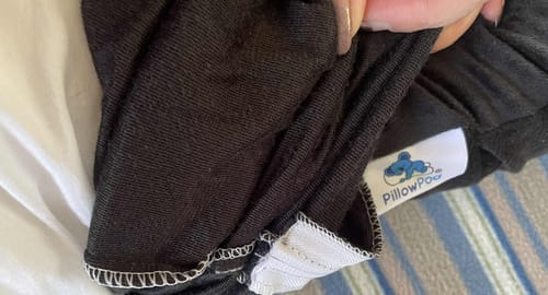Customer photo review of Velvet Pillow Pod Case