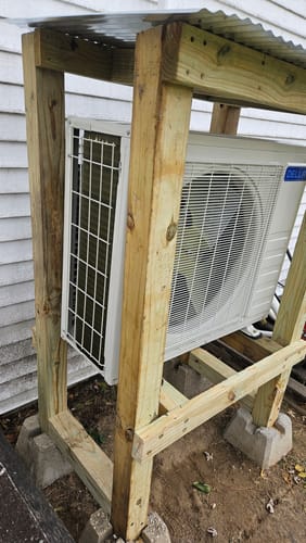 Customer photo review of DELLA Optima Series 23000 BTU 23 SEER2 Ultra Heat Mini Split AC - Up to 1500 Sq.Ft.