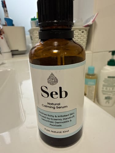 Customer photo review of Seb Natural Calming Serum