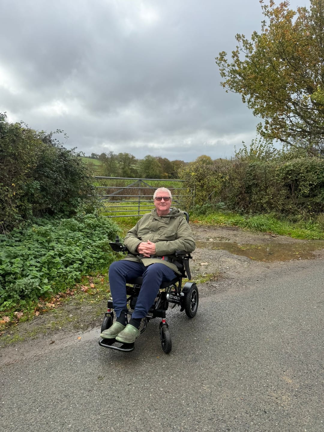 Customer photo review of Wide-Seat Automatic Folding Electric Powerchair | Freedom Pro AF