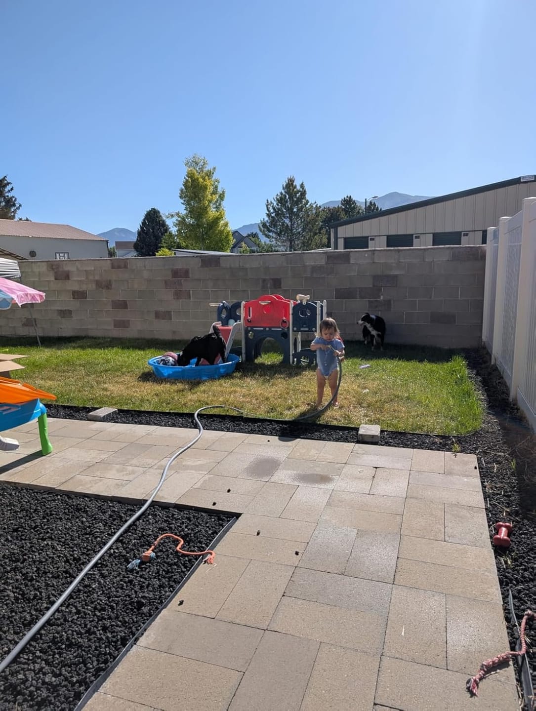 Customer photo review of TOBBI & NYEEKOY 9-in-1 Large Rocket-Themed Toddler Climber Slide