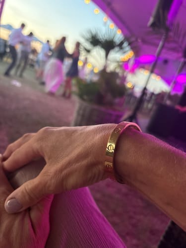 Customer photo review of LOVE BRACELET 6.1MM