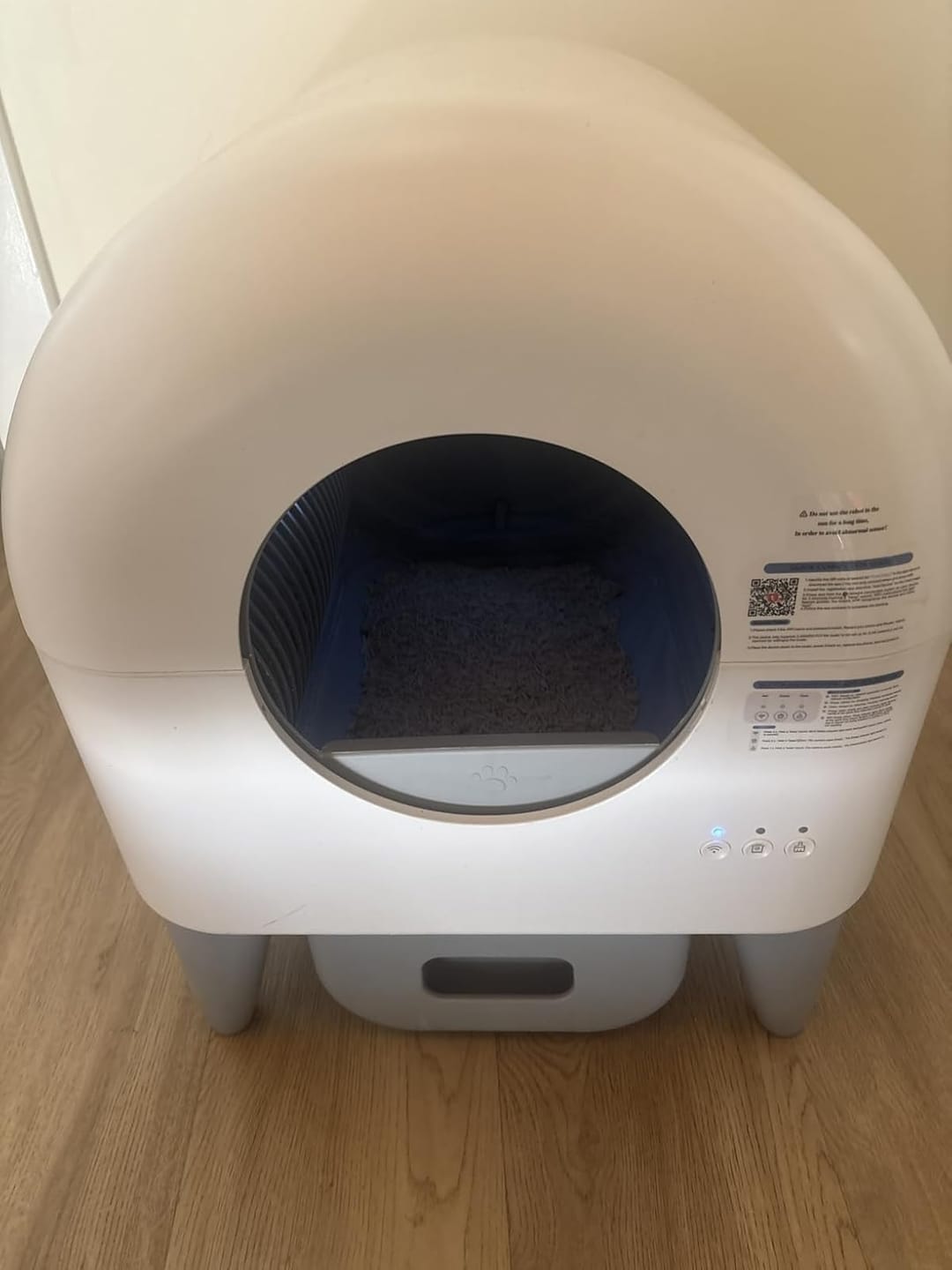 Customer photo review of Cumrige M4 Self-Cleaning Litter Box | Smart Odor-Control Automatic Cat Litter Box