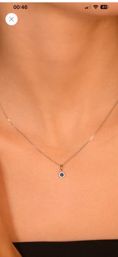 Customer photo review of Collana Catena Veneziana in Argento 925