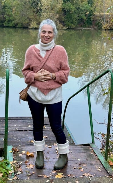 Customer photo review of Legging Léni - jean bleu