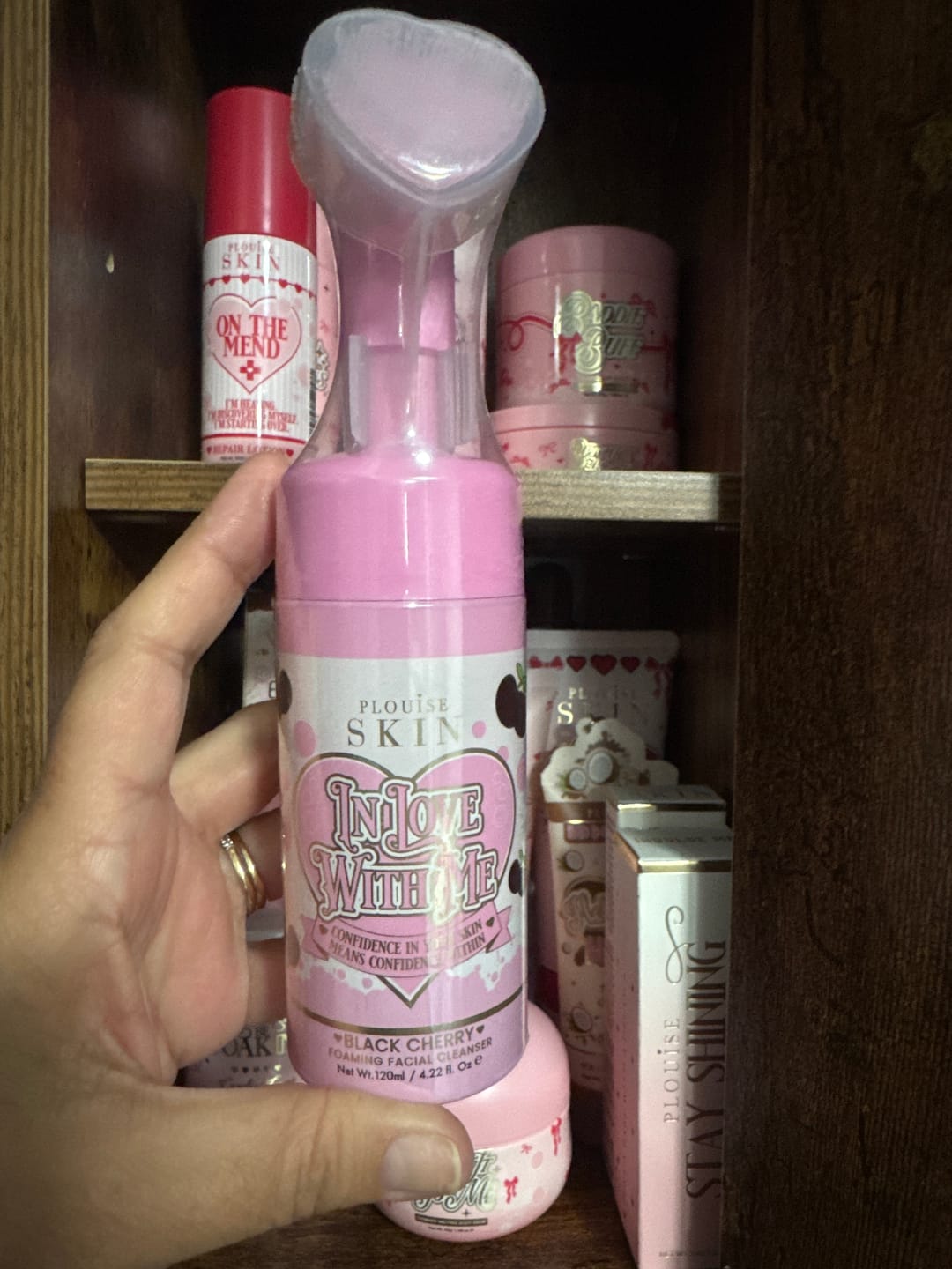 Customer photo review of P. Louise In Love With Me Foaming Facial Cleanser