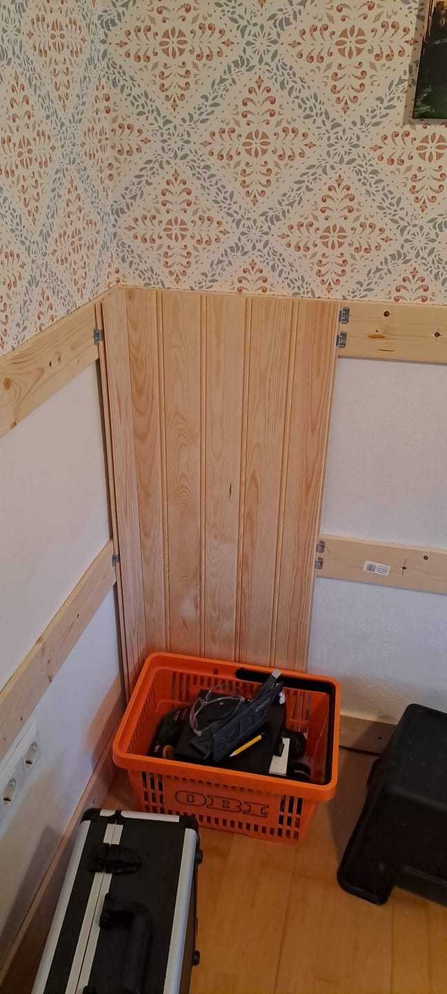 Customer photo review of Helmipaneeli 15x95, Mänty, Käsittelemätön