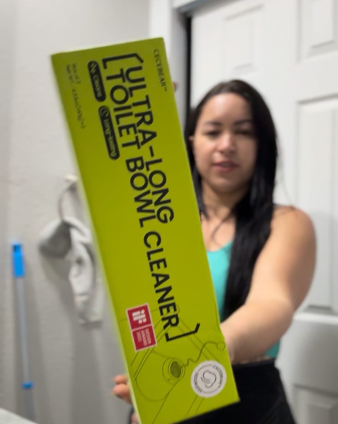 Customer photo review of Cecebear Ultra-Long Lasting Toilet Bowl Cleaner, Septic-Safe (3 Packs)