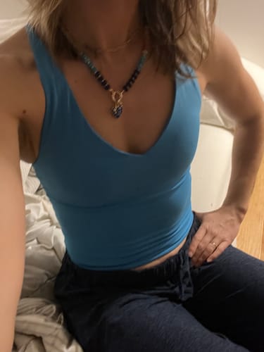 Customer photo review of V-Neck Tank