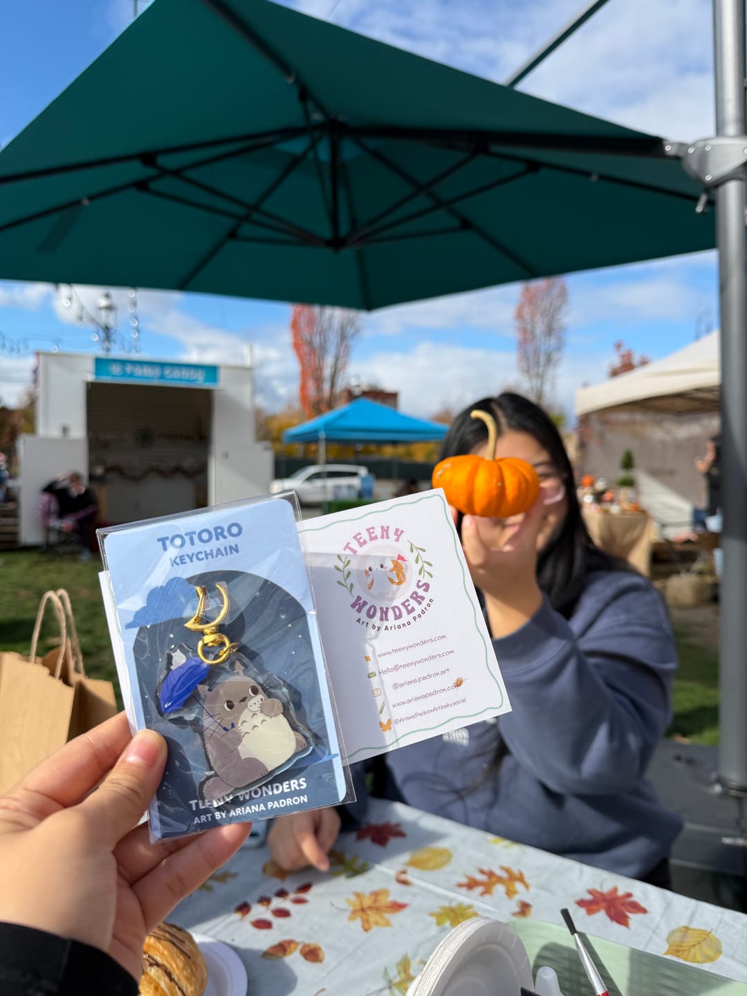 Customer photo review of Anime Inspired Keychains