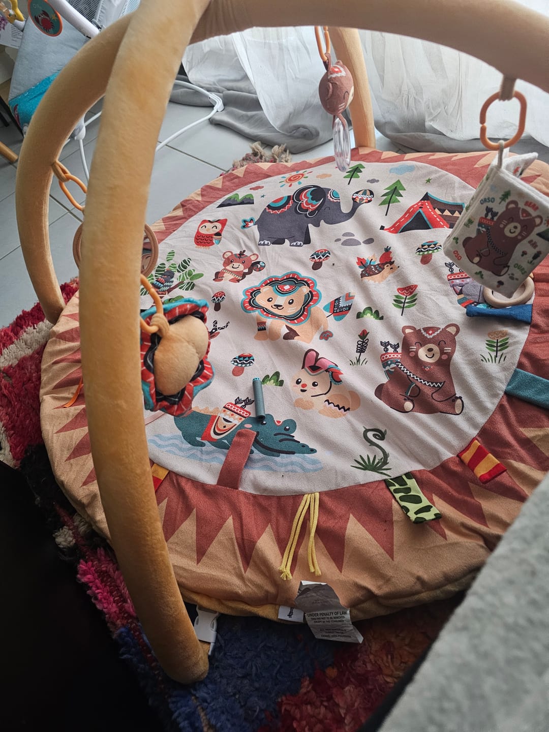 Customer photo review of Tapis d'éveil - CIRCLE
