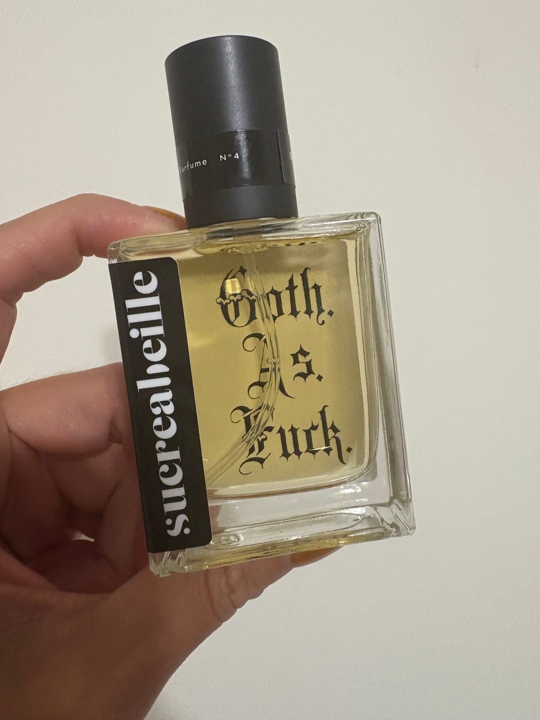 Customer photo review of Goth as Fuck