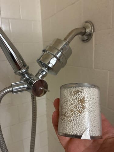 Customer photo review of Shower Filter Cartridge Replacement