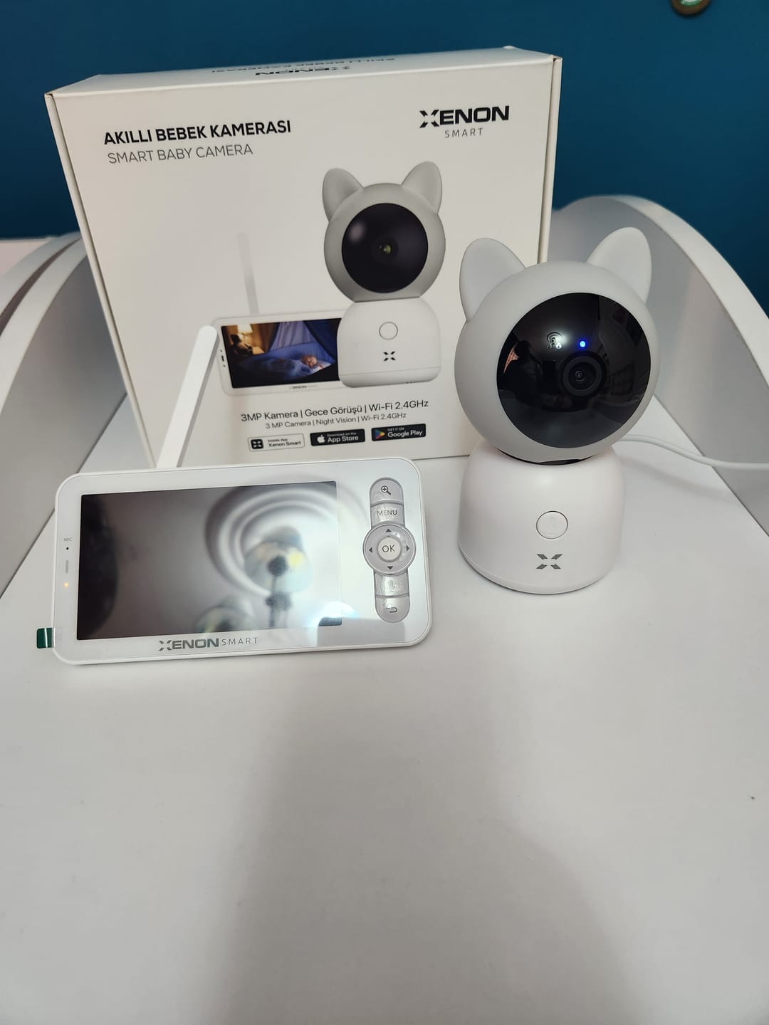 Customer photo review of Akıllı Bebek Kamerası Dijital Monitörlü