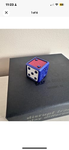 Customer photo review of 🧨 4TH OF JULY DIE - INDEPENDENCE EDITION