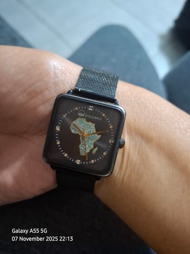 Customer photo review of Africa Watch - Square Face
