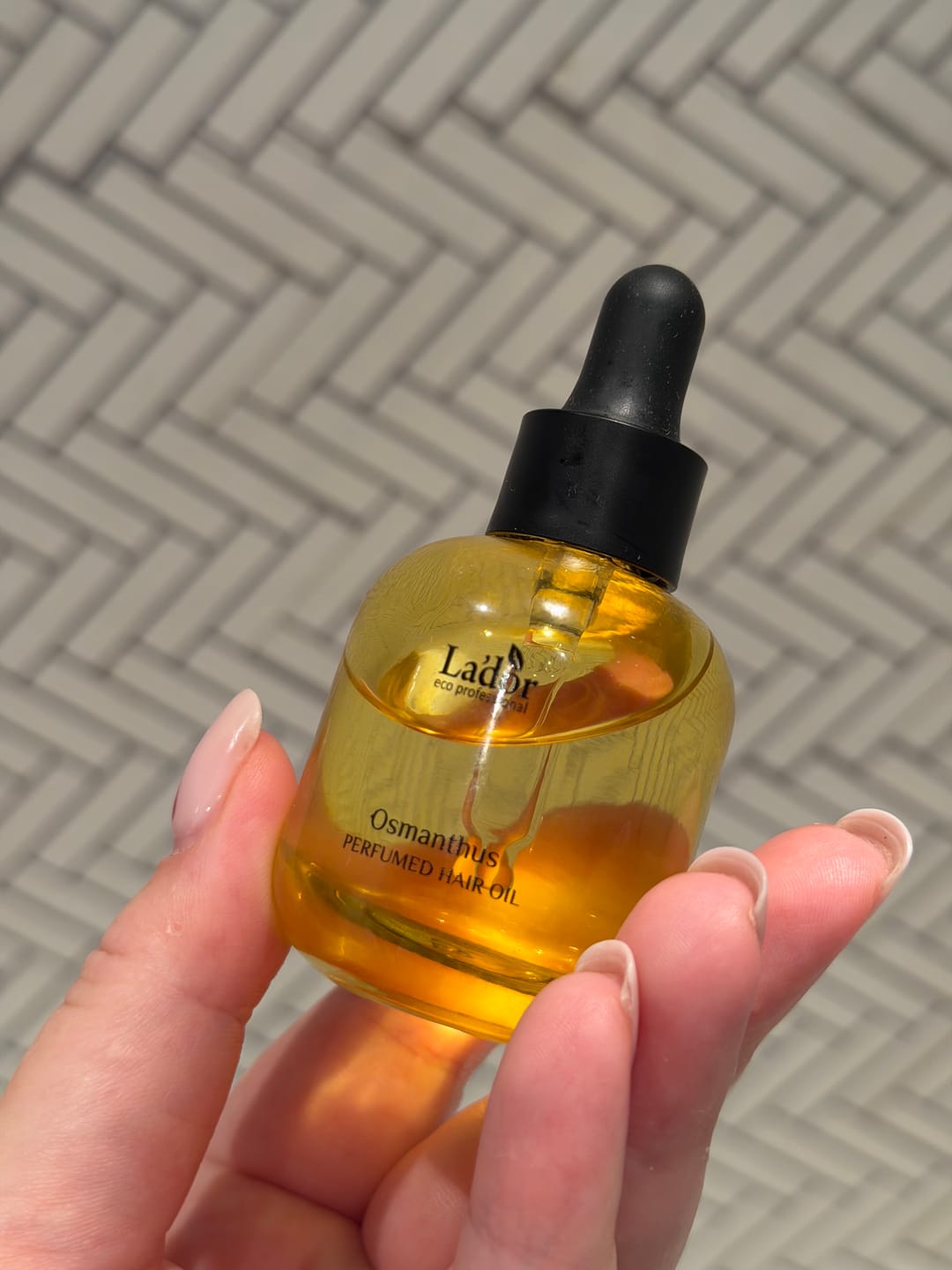 Customer photo review of Barojoša parfimētā eļļa Lador Perfumed Hair Oil