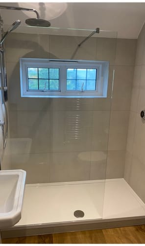 Customer photo review of 1700 x 800 Rectangle Stone Shower Tray