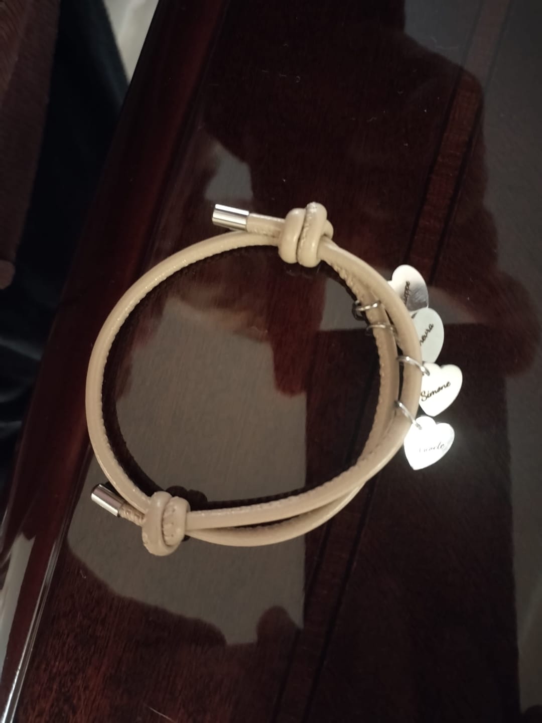 Customer photo review of Amici - Cinturino in pelle per amici