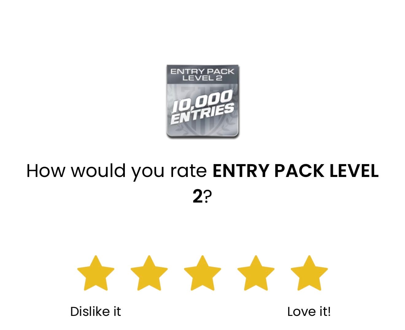 Customer photo review of ENTRY PACK LEVEL 2