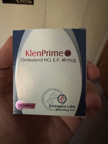 Customer photo review of Klenprime Clenbuterol 50 Tabs/40mcg