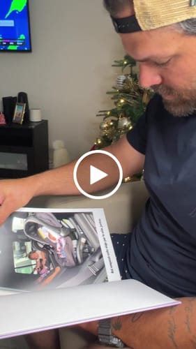 Customer video review of Custom Travel Book