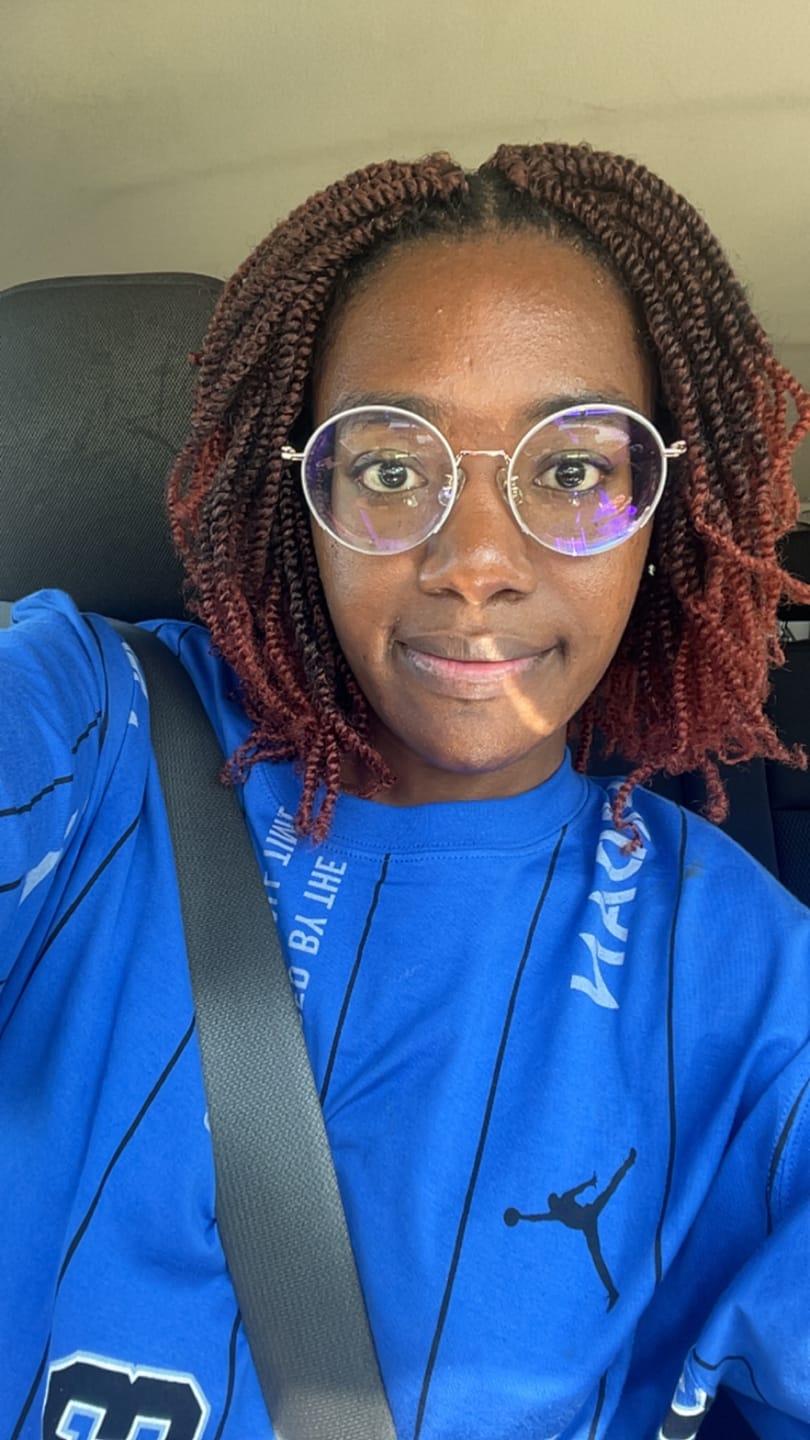 Customer photo review of Yolanda Eyeglasses