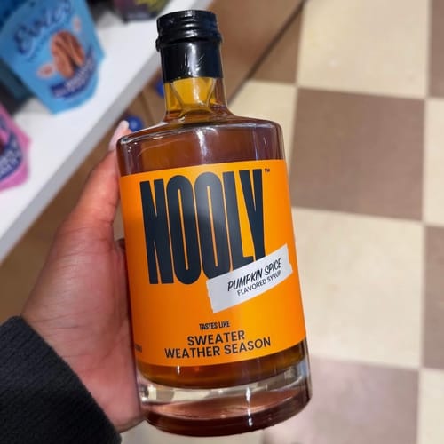 Customer photo review of Pumpkin Spice Syrup