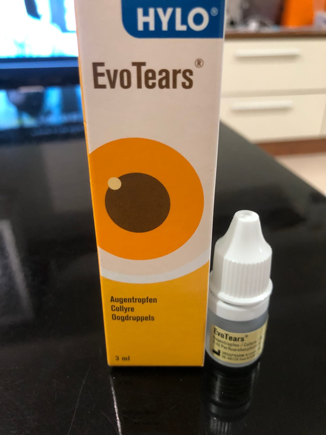 Customer photo review of HYLO Evotears Augentropfen (3 ml) 滴眼液