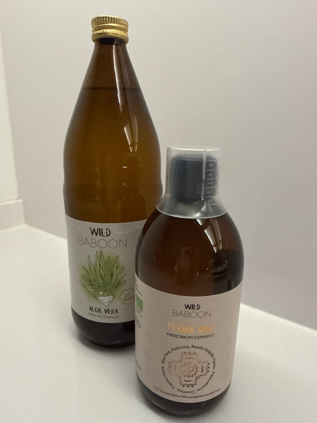 Customer photo review of Neu: FLORA VIDA - Ferment mit lebenden Mikroorganismen, Kurkuma, Ingwer und Aloe Vera, BIO