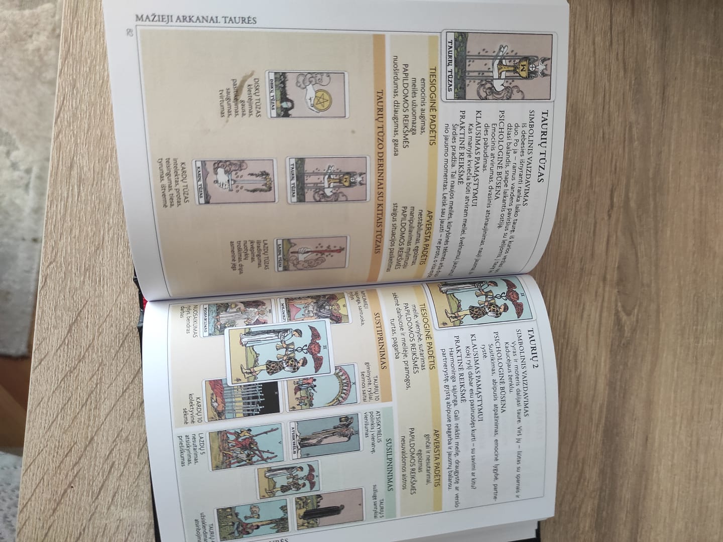 Customer photo review of Taro magija: kaip suprasti kortas, jų simbolius ir atsakymus + galimybė personalizuoti