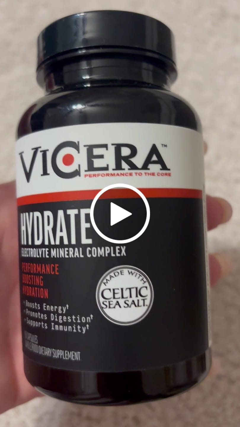 Customer video review of HYDRATE