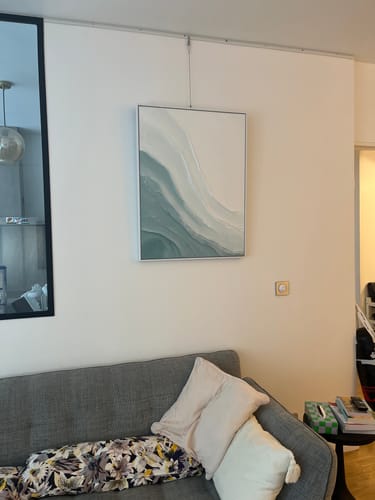 Customer review photo for Plaster Art Texture Painting #SG234