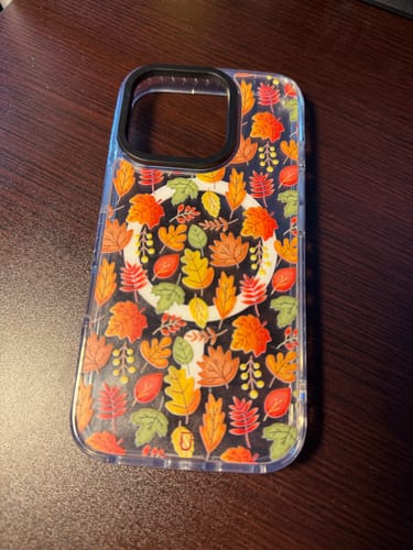 Customer photo review of Fall Leaves (Back only)