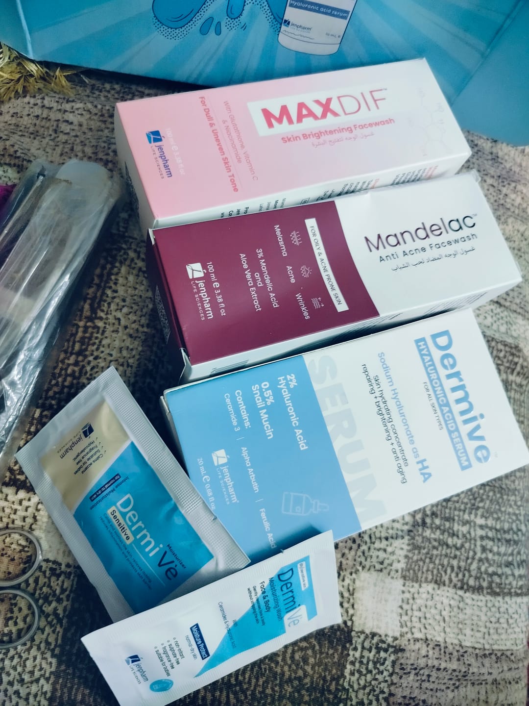 Customer photo review of Dermive Hydrating Serum