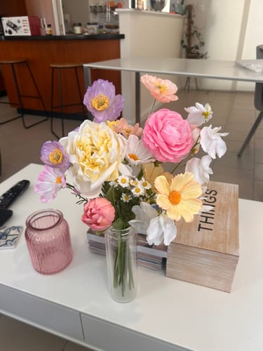 Customer photo review of Pastel Flowers