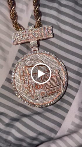 Customer video review of 10MM Rope Chain 14K Yellow Gold