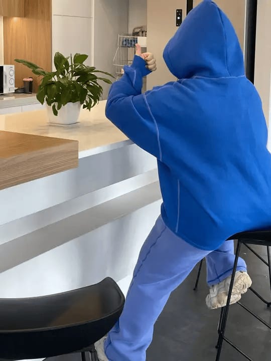 Customer photo review of Soufflé Classic Hoodie Sets