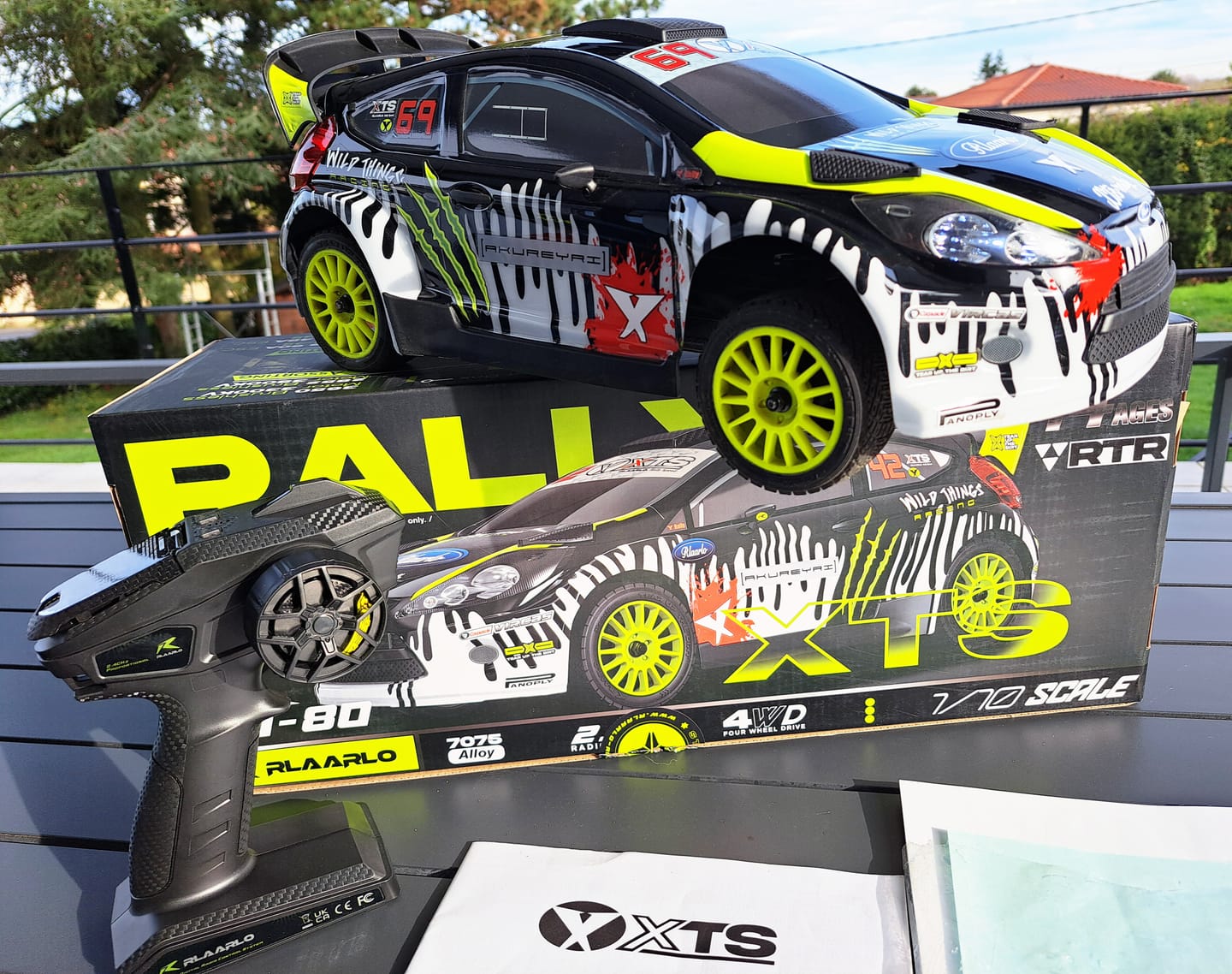 Customer photo review of Assembled Wheel Set For XTS-F10 RC Rally Car