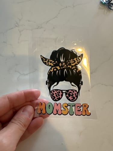 Customer photo review of Get a Free DTF Transfers Sample