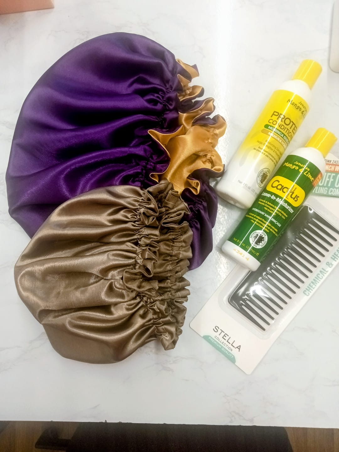 Customer photo review of Liquid Satin Fabric