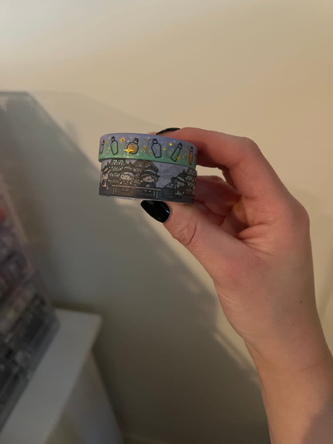 Customer photo review of Witches and Potions Washi Tapes (Set of 2)