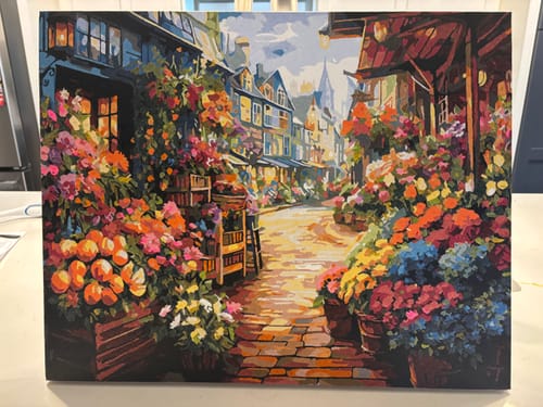 Customer photo review of Colorful Market