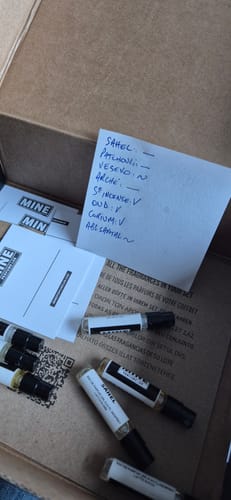 Customer photo review of Set campioni orientali e legnose 2ml