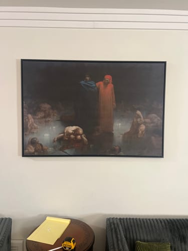 Customer photo review of Dante and Virgil in the Ninth Circle of Hell | Gustave Doré | 1861