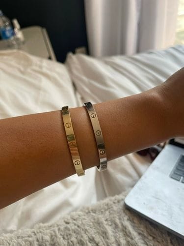 Customer photo review of LOVE BRACELET 6.1MM