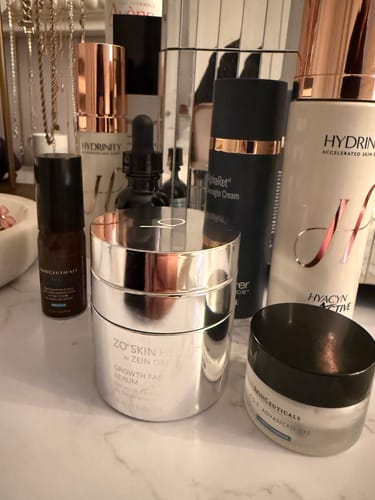 Customer photo review of ZO Growth Factor Serum